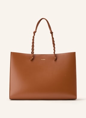 Jil Sander Shopper Tangle braun