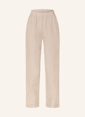 Maerz Muenchen 7/8-Hose Aus Leinen beige