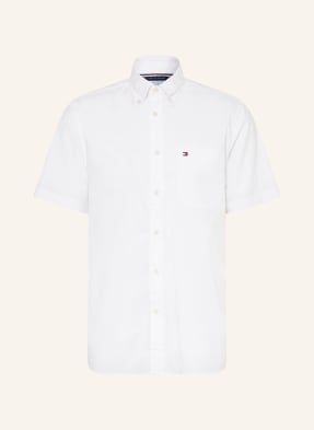 Tommy Hilfiger Kurzarm-Hemd Regular Fit weiss