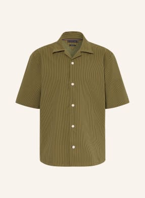 Tommy Hilfiger Resortová Košile Relaxed Fit olivová / tmavě zelená