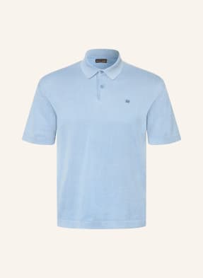 Napapijri Jerseyové Polo Tričko Hudson tmavě modrá