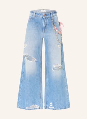 Cambio Wide Leg Jeans Palazzo blau