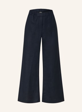 Lilienfels Leinen-Culotte blau