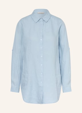 Lilienfels Hemdbluse Aus Leinen blau