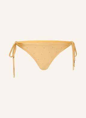 Goldbergh Trianglové Bikiny Kaia S Ozdobnými Kamínky zlatá