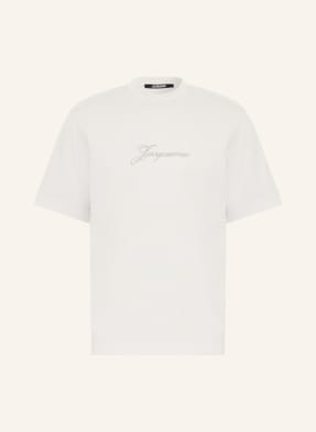 Jacquemus Tričko Le Tshirt Pigmento béžová