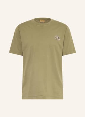 Mos Mosh Gallery Tričko Mmgmotion khaki / šedá / černá