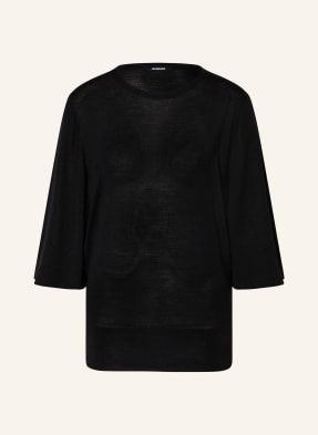 Jacquemus Svetr La Maille Mananco S 3/4 Rukávy černá