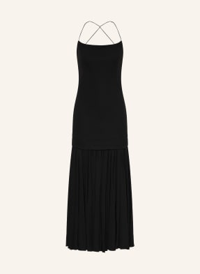 Jacquemus Večerní Šaty La Robe Abiha Z Jersey černá