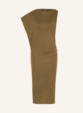 Jacquemus Koktejlové Šaty La Robe Drap khaki