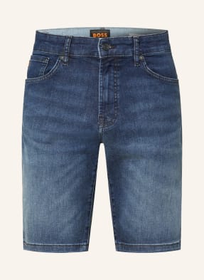 Boss Jeansshorts Maine Regular Fit blau