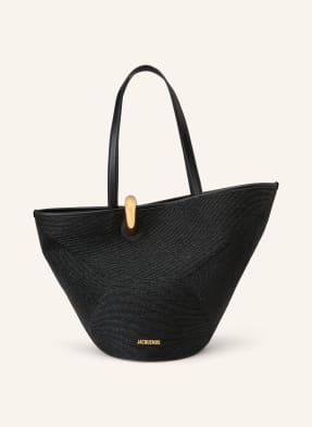 Jacquemus Shopper Le Bambola schwarz