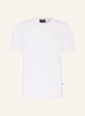 Olymp T-Shirt Aus Leinen weiss
