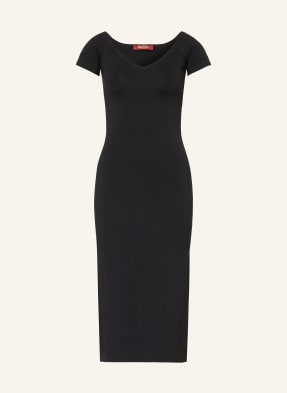 Max Mara Studio Pletené Šaty Cabina černá