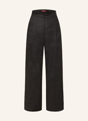 Max Mara Studio Kalhoty Tartufo černá