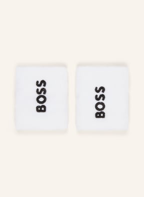 Boss Schweißband weiss
