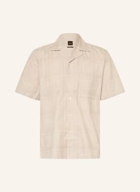 Boss Resorthemd Rayer Regular Fit beige