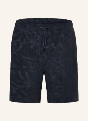 Boss Frotteeshorts blau