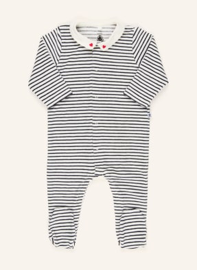 Petit Bateau Dupačky režná / tmavě modrá