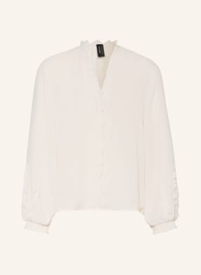 Marc Cain Blusenshirt Mit Rüschen weiss