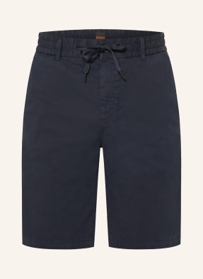 Boss Chinoshorts Tapered Fit blau