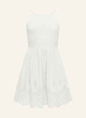 Only Kleid Mit Lochspitze weiss