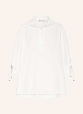 Max Mara Oversized Halenka Adorni S 3/4 Rukávem bílá