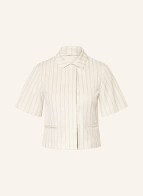 Max Mara Sako Angio bílá / černošedá