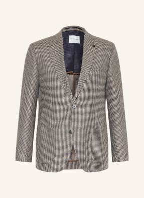 Roy Robson Sako Regular Fit S Hedvábím krémová / khaki / tmavě modrá