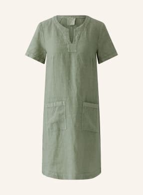 Oui Leinenkleid gruen
