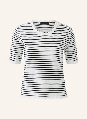 Oui Strickshirt weiss
