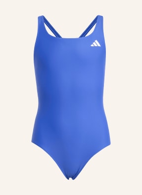 Adidas Badeanzug V-Back Swimsuit Mit Cut-Out blau