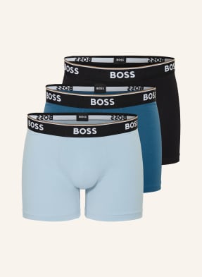 Boss 3er-Pack Boxershorts Power blau