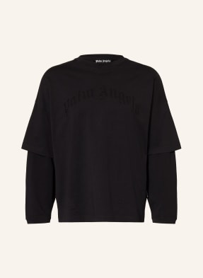 Palm Angels Tričko S Dlouhým Rukávem černá