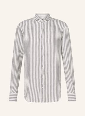 Windsor. Leinenhemd Lano Slim Fit weiss