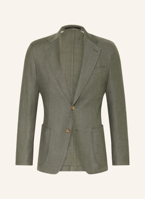 Windsor. Sako Giro Slim Fit S Lněným Vzorem 320 bright green 320