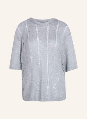 Adidas Originals Svetr Adilenium Season 5 S 3/4 Rukávy stříbrná
