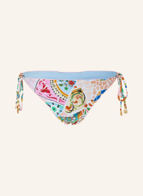 Seafolly Trianglové Bikiny Beachbohème růžová / modrá / bílá