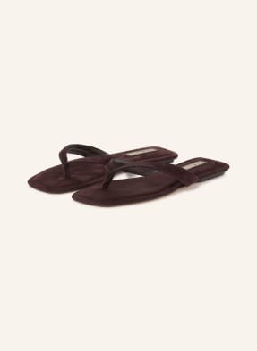 Steve Madden Prstové Sandály Trella tmavě hnědá