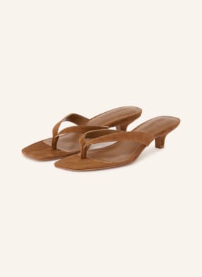 Steve Madden Prstové Sandály Tracie hnědá
