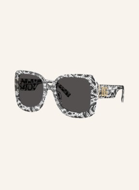 Dolce & Gabbana Sluneční Brýle dg4513 černá/ bílá/ tmavě šedá