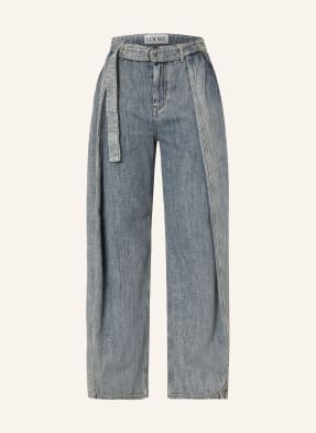 Loewe Džíny Se Širokými Nohavicemi 6395 washed denim