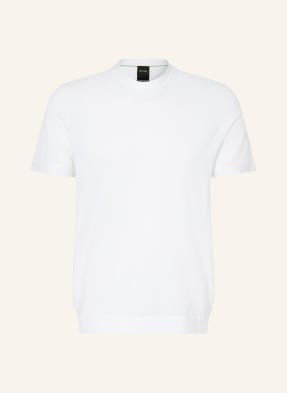 Boss Strickshirt Momentum-Lite weiss