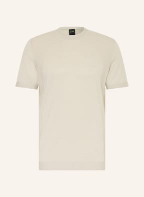 Boss Strickshirt Momentum-Lite beige