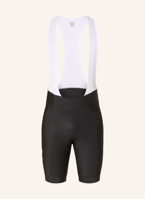 Rapha Cyklistické Kalhoty Core Bib S Ramínky A Polstrovaným Sedlem černá / bílá
