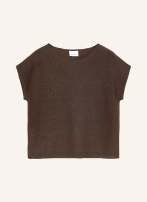 Comma Strickshirt braun