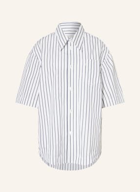 Ami Paris Oversized Košile bílá / tmavě modrá