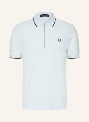 Fred Perry Pletené Polo Tričko tmavě modrá / černá
