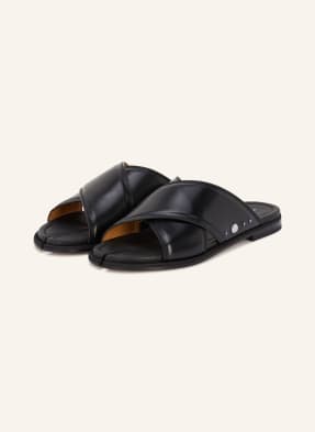Maison Margiela Pantofle Tabi černá