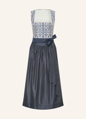 Sportalm Dirndl modrá / tmavě modrá / bílá